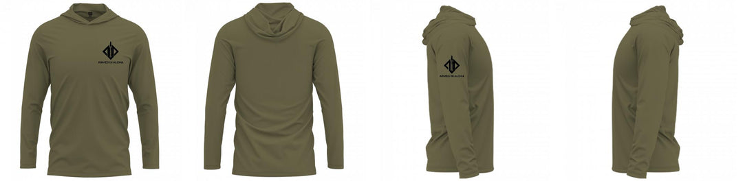 Custom Hooded UPF Shirt