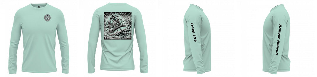 Custom UPF Shirt Long Sleeve
