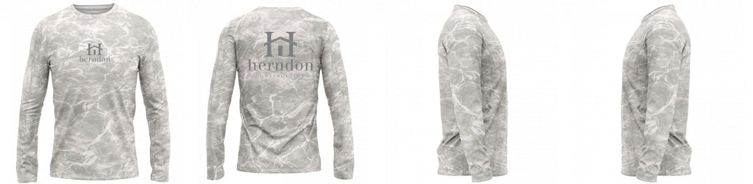 Custom Mossy Oak UPF Shirt Long Sleeve