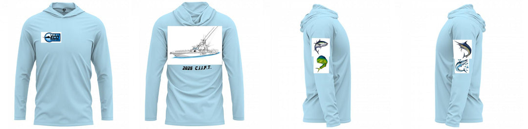 Custom Hooded UPF Shirt