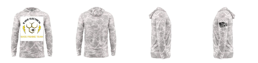 Custom Mossy Oak UPF Hooded Shirt