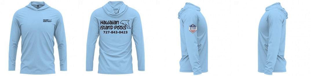 Custom Hooded UPF Shirt