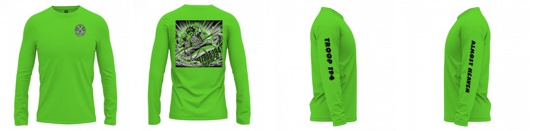 Custom UPF Shirt Long Sleeve