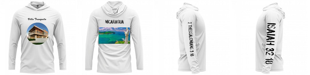 Custom Hooded UPF Shirt