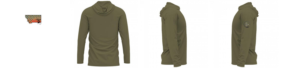 Custom Hooded UPF Shirt