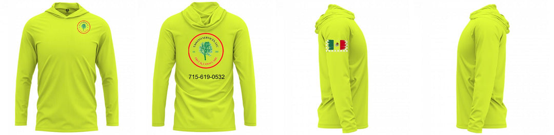 Custom Hooded UPF Shirt