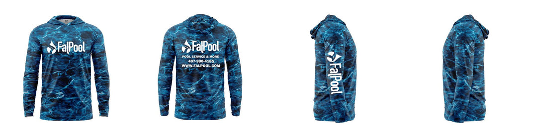 Custom Mossy Oak UPF Hooded Shirt