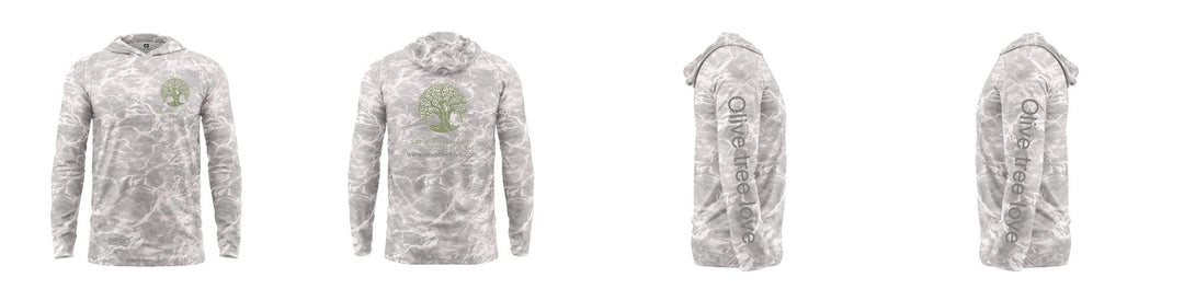 Custom Mossy Oak UPF Hooded Shirt