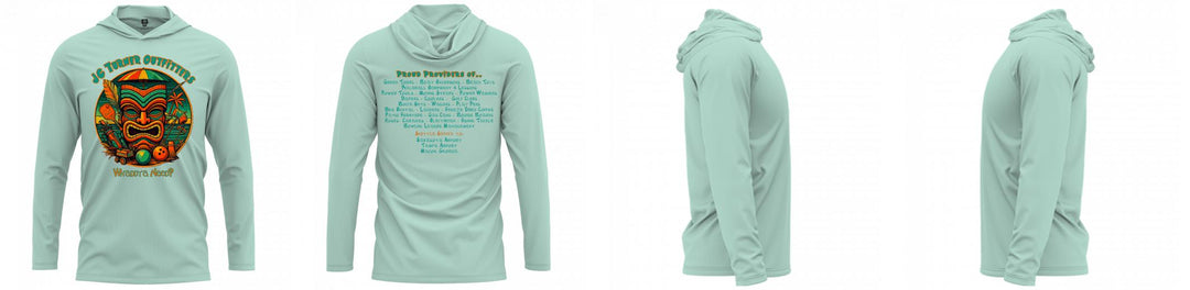 Custom Hooded UPF Shirt
