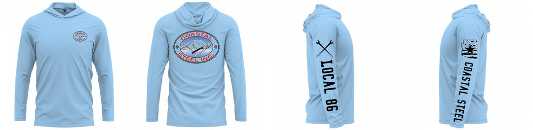 Custom Hooded UPF Shirt