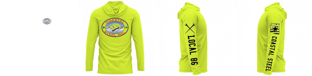 Custom Hooded UPF Shirt