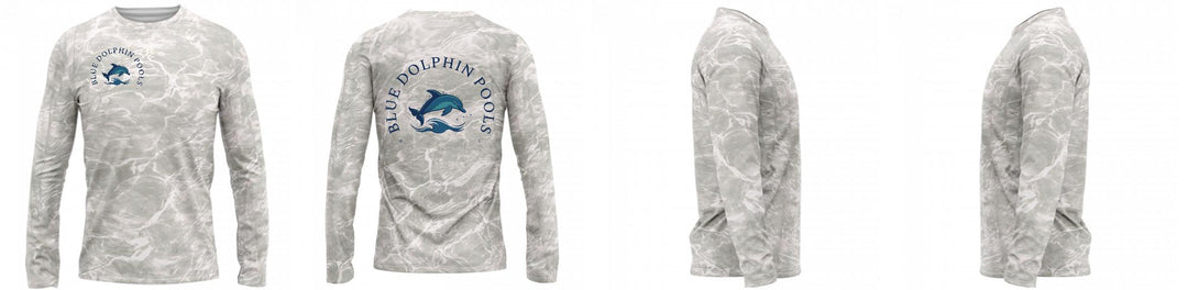 Custom Mossy Oak UPF Shirt Long Sleeve
