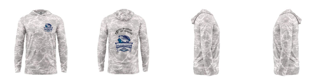 Custom Mossy Oak UPF Hooded Shirt