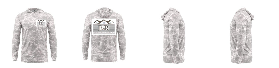 Custom Mossy Oak UPF Hooded Shirt