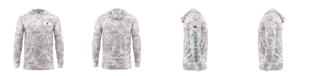 Custom Mossy Oak UPF Hooded Shirt