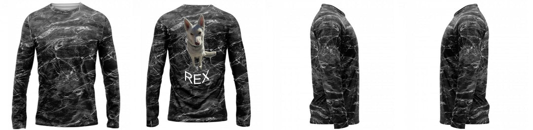 Custom Mossy Oak UPF Shirt Long Sleeve