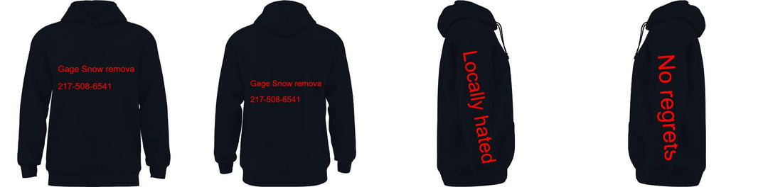 Custom Hooded Sweatshirt