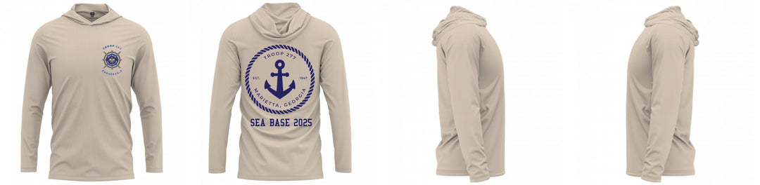 Custom Hooded UPF Shirt
