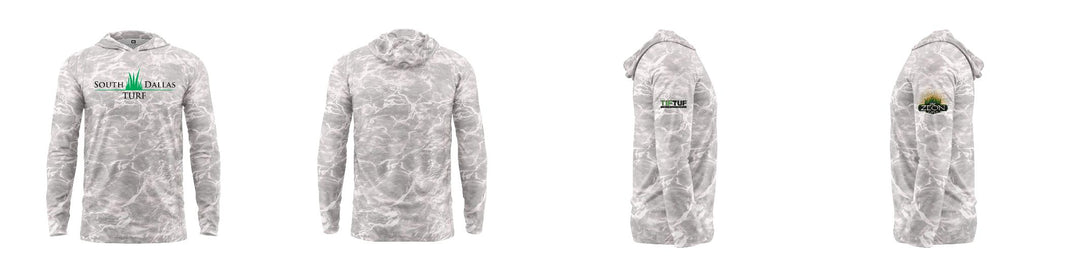 Custom Mossy Oak UPF Hooded Shirt