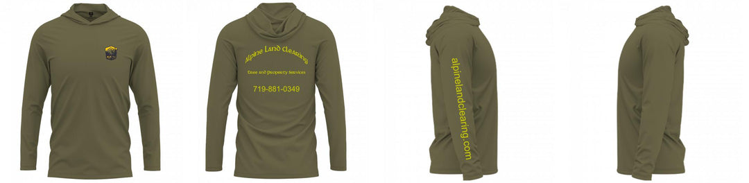 Custom Hooded UPF Shirt