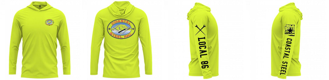 Custom Hooded UPF Shirt