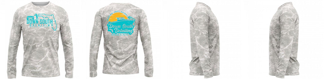 Custom Mossy Oak UPF Shirt Long Sleeve