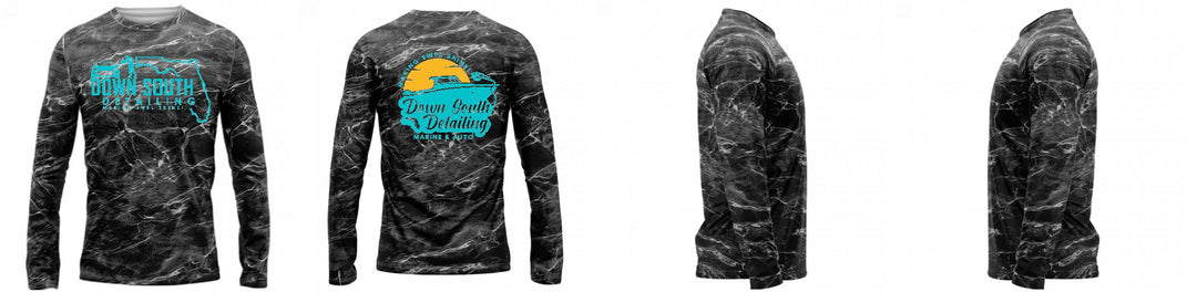 Custom Mossy Oak UPF Shirt Long Sleeve