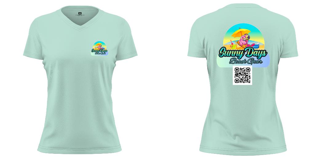 Custom UPF Shirt Women's Short Sleeve