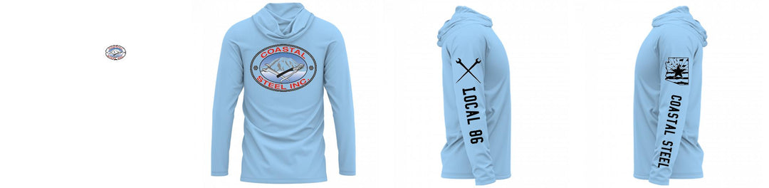 Custom Hooded UPF Shirt