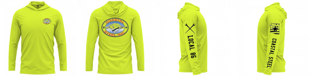 Custom Hooded UPF Shirt