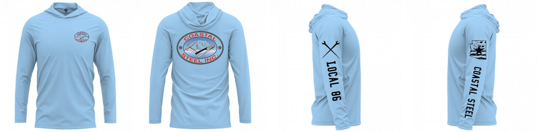 Custom Hooded UPF Shirt