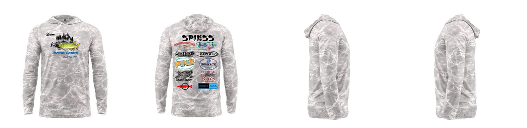 Custom Mossy Oak UPF Hooded Shirt