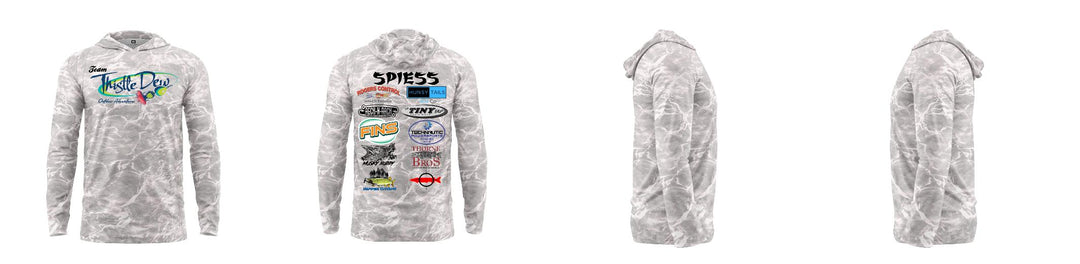 Custom Mossy Oak UPF Hooded Shirt