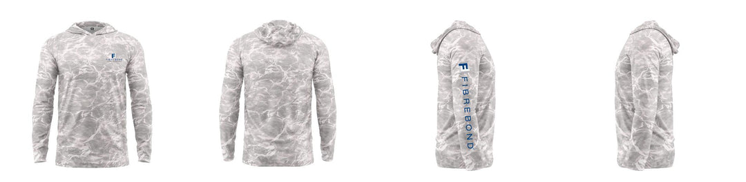 Custom Mossy Oak UPF Hooded Shirt