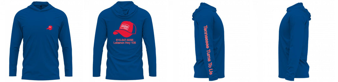 Custom Hooded UPF Shirt