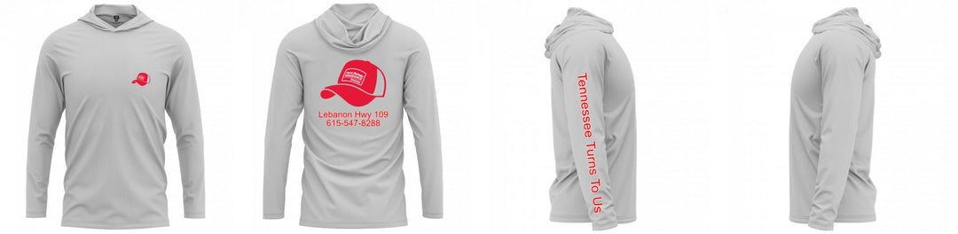 Custom Hooded UPF Shirt