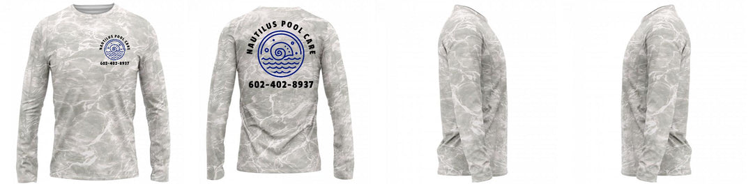 Custom Mossy Oak UPF Shirt Long Sleeve