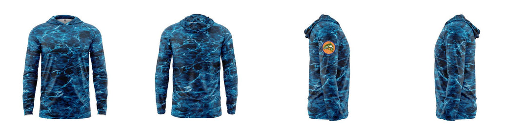 Custom Mossy Oak UPF Hooded Shirt