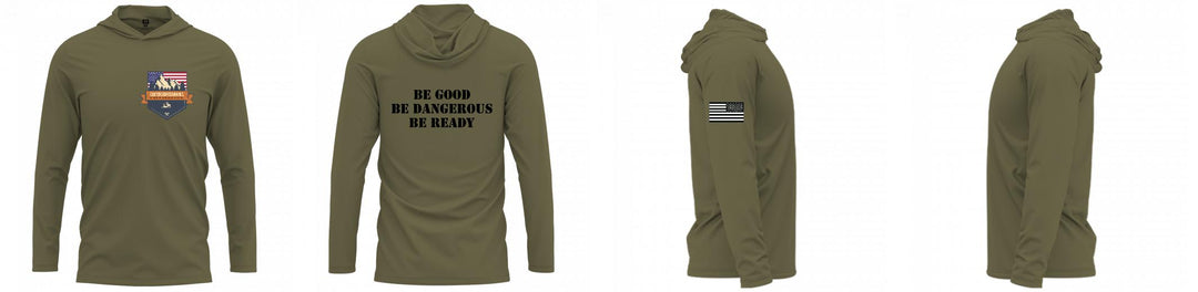 Custom Hooded UPF Shirt