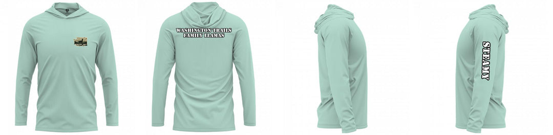 Custom Hooded UPF Shirt