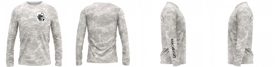 Custom Mossy Oak UPF Shirt Long Sleeve
