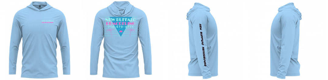 Custom Hooded UPF Shirt