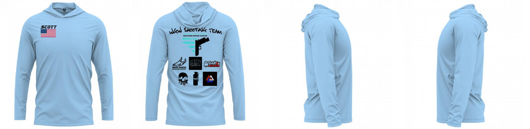 Custom Hooded UPF Shirt