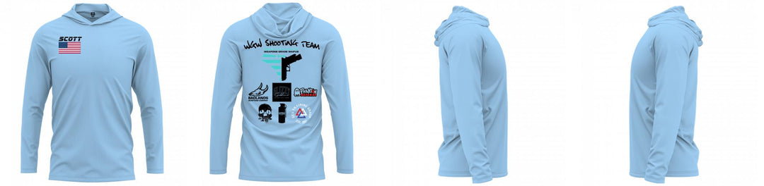 Custom Hooded UPF Shirt