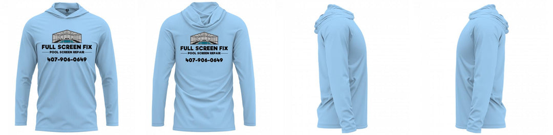 Custom Hooded UPF Shirt