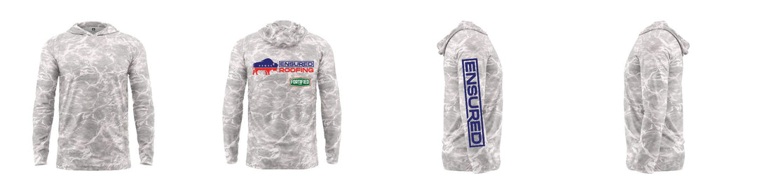 Custom Mossy Oak UPF Hooded Shirt