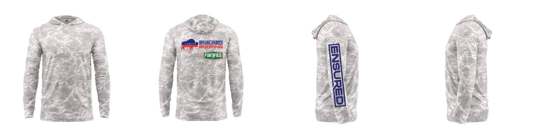Custom Mossy Oak UPF Hooded Shirt