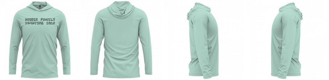 Custom Hooded UPF Shirt