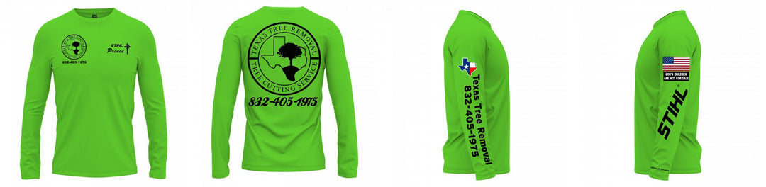 Custom UPF Shirt Long Sleeve