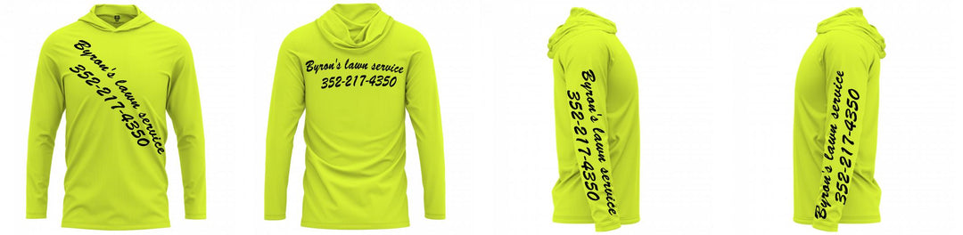 Custom Hooded UPF Shirt
